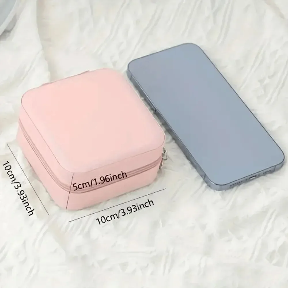 Jewelry Box Portable Travel Jewelry Case